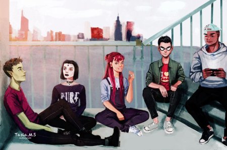 Подростки арт