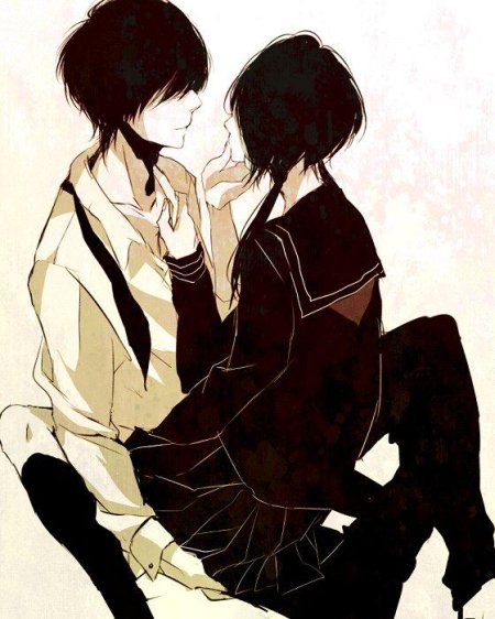 Аниме парень и девушка