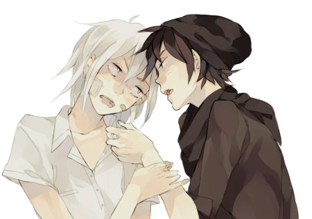 Два парня арт