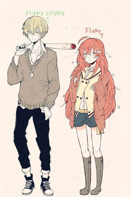 Персонажи happy tree friends