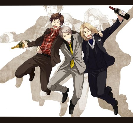 Три парня арт