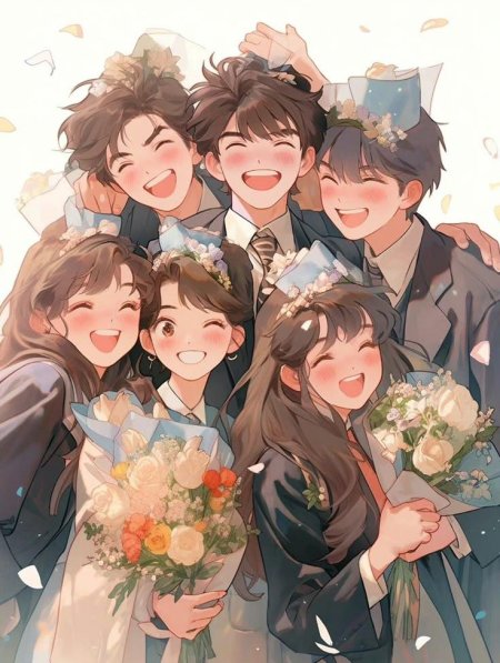 Пары аниме милые