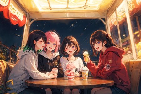 Аниме подружки