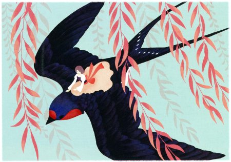 Дюймовочка и ласточка