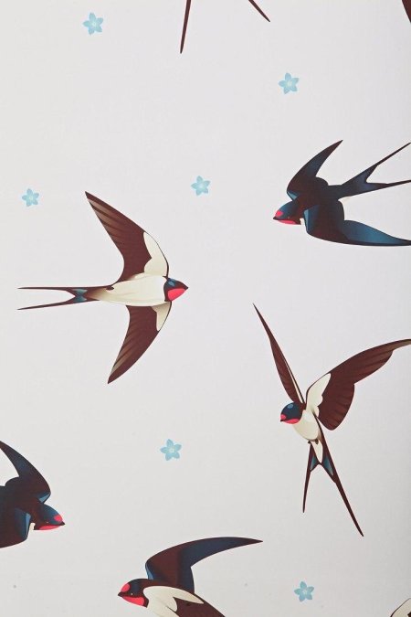 Обои с ласточками