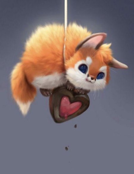 Милые арты животных