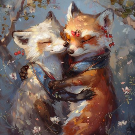 Влюбленная лиса