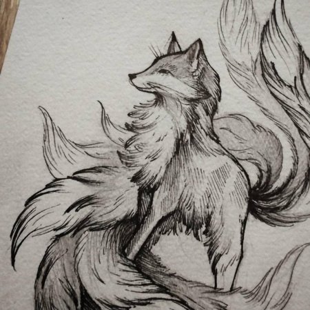 Девятихвостый кицунэ