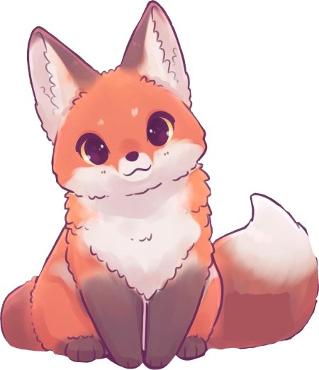 Лиса аниме животное