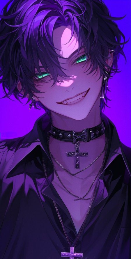 Персонаж аниме парень