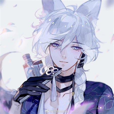 Беловолосый кун омега