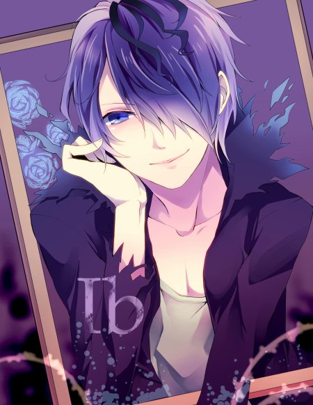 Аниме персонажи с фиолетовыми волосами