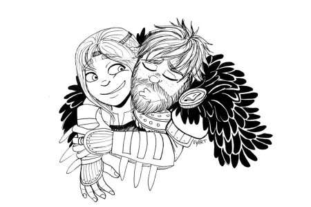 Как приручить дракона иккинг и астрид