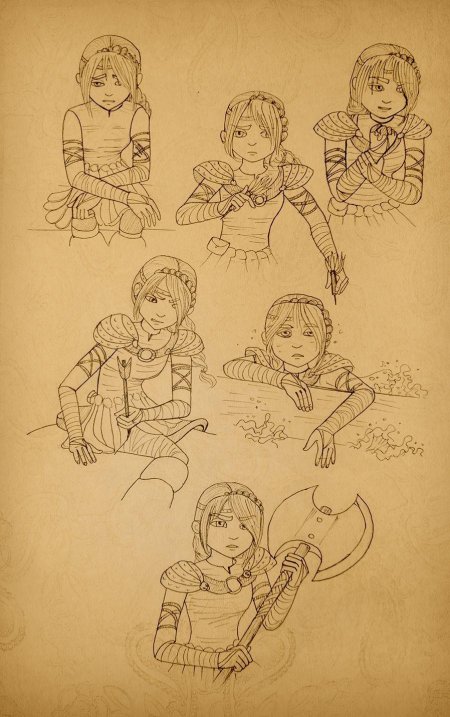 Драконы и всадники олуха астрид иккинг