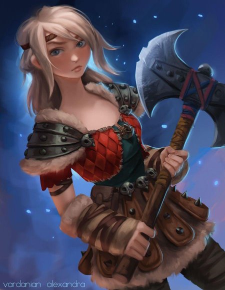 Астрид хофферсон косплей