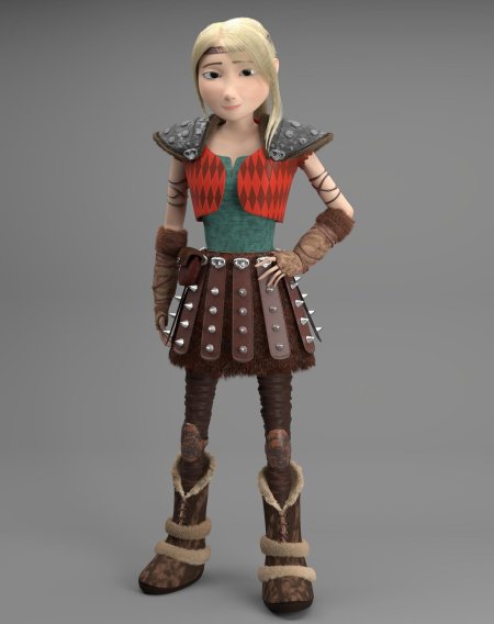 Астрид в полный рост