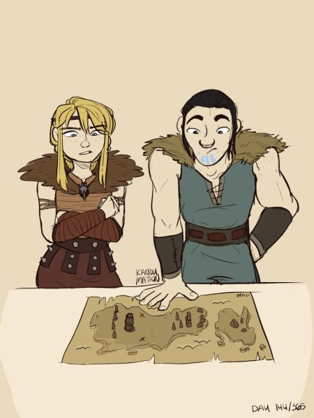 Эрет и астрид любовь