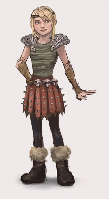 Астрид в полный рост