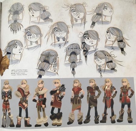 Астрид концепт арт