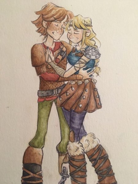 Иккинг и астрид любовь