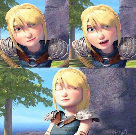 Астрид как приручить дракона