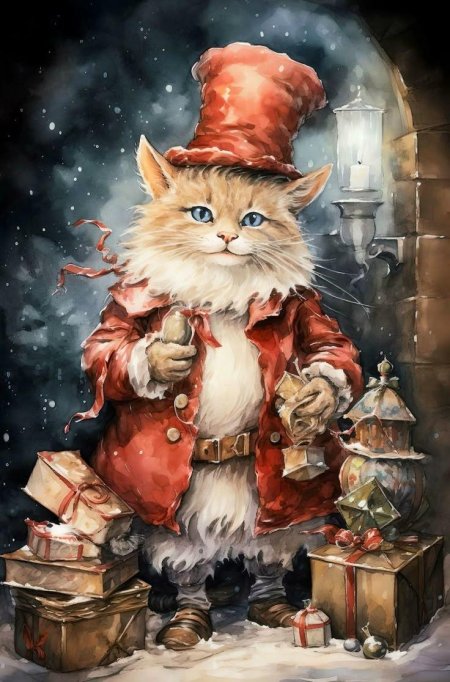 Рождественские иллюстрации