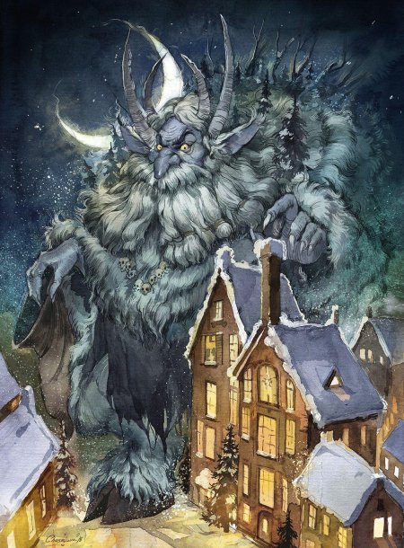 Йоулупукки йольский козел