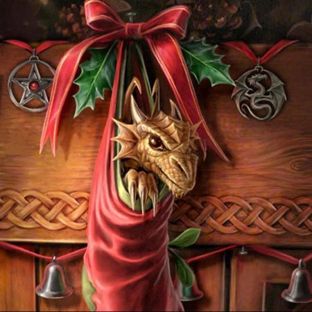 Дракон новогодний