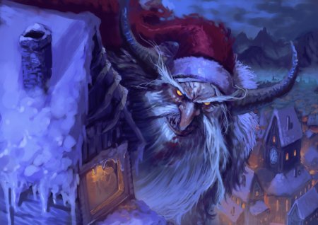 Рождественский демон крампус