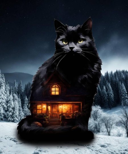 Кот баюн фэнтези