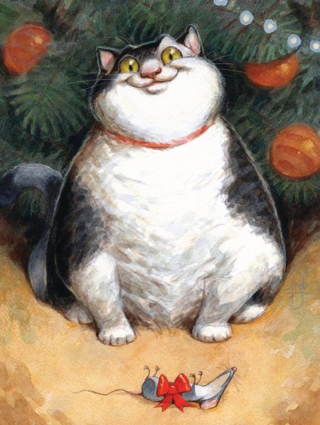 Коты художницы annya djachiachvili