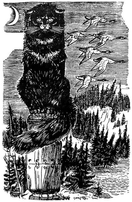 Кот баюн в славянской мифологии