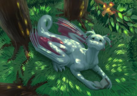 Лунная фурия дракон