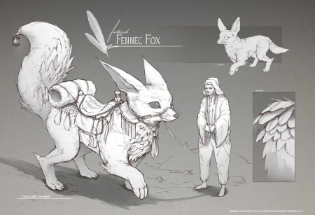 Лисы кицунэ фенек фокс