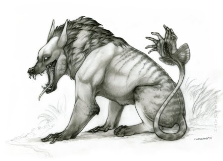 Ahuizotl мифология