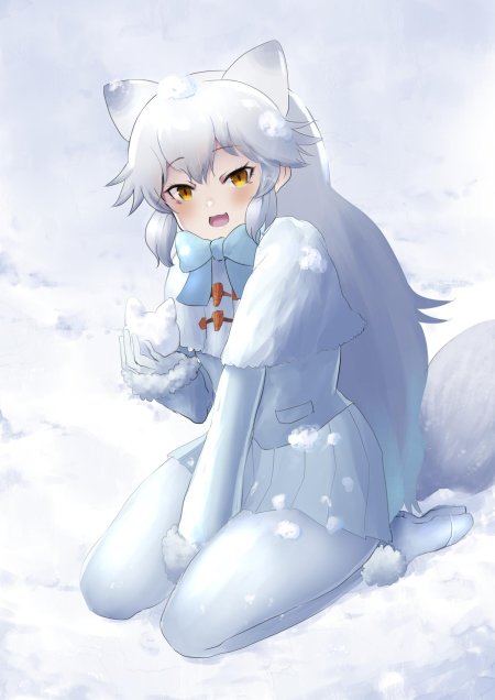 Arctic fox kemono friends