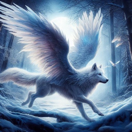 Крылатый волк семаргл