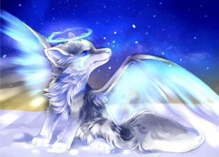 Симуран крылатый волк