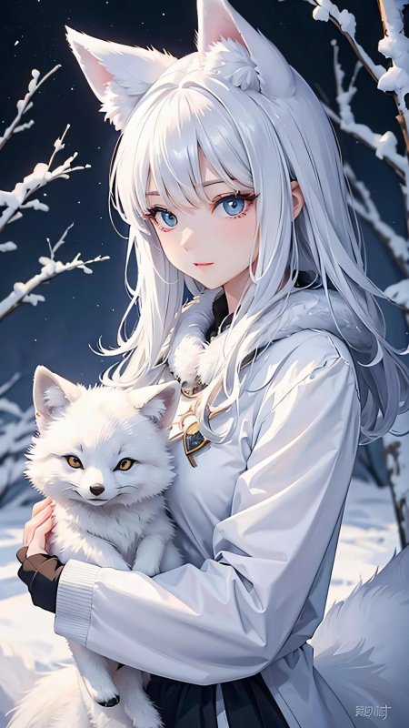 Аниме песец