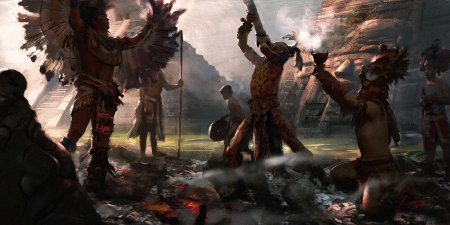 Жрецы майя фэнтези ацтеки