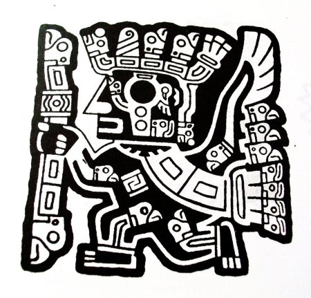Орнаменты ацтеков майя инков