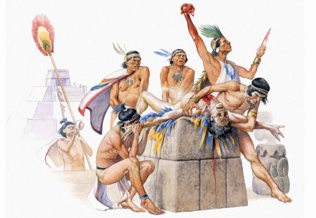 Жертвоприношение ацтеков уицилопочтли