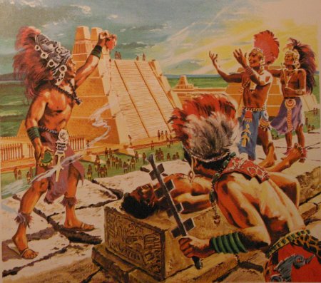 Индейцы ацтеки теночтитлан