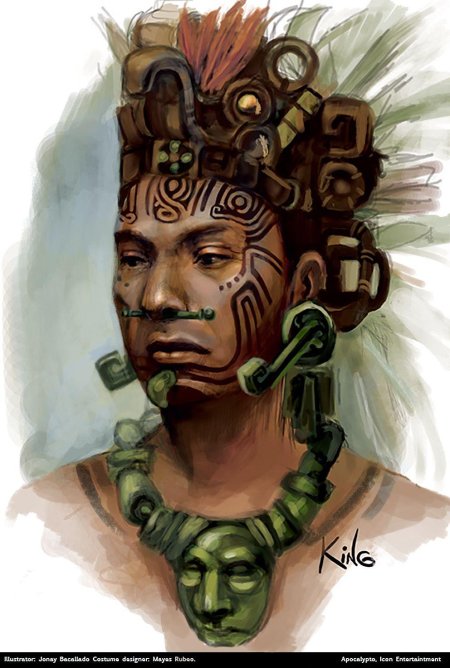 Индеец майя