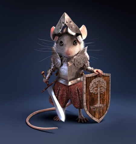Мышь рыцарь