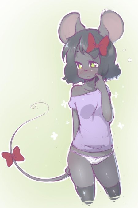 Мышка аниме