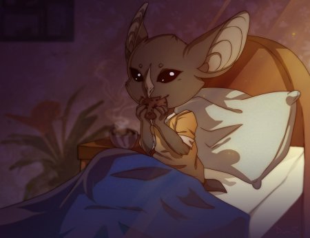 Фурри летучая мышь