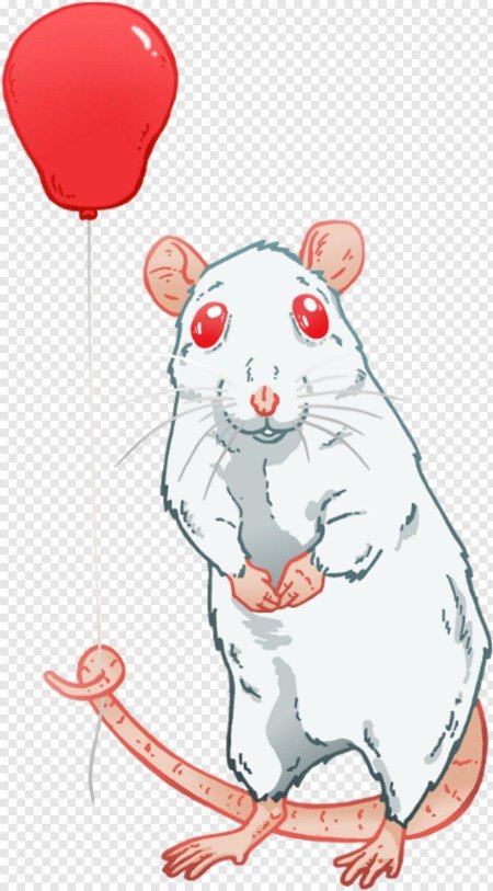 Крыса мультяшная