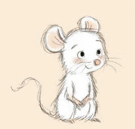 Мышка рисунки