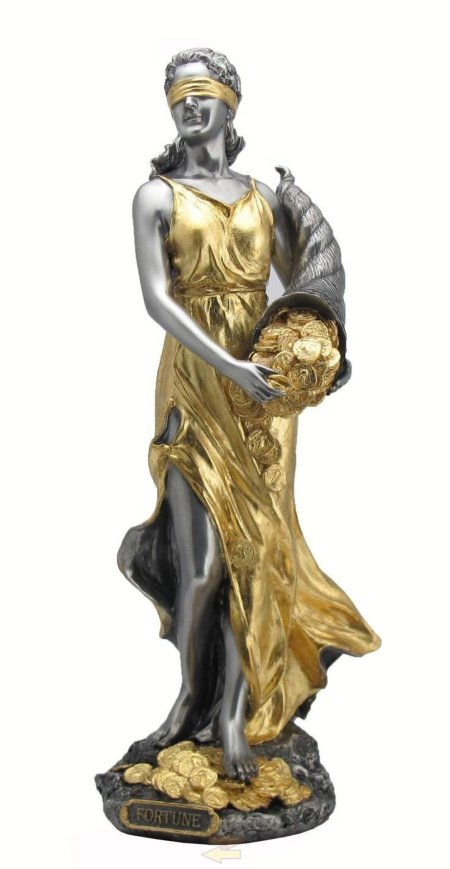 Статуэтка veronese \ фортуна - богиня удачи\